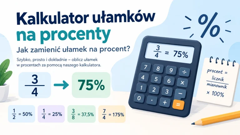 Kalkulator Ułamków na Procenty